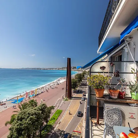My Casa - Etat Unis 93 Indigo - Amazing Sea View Aprt With Ac Διαμέρισμα Νίκαια